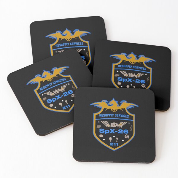 Item preview, SpaceX CRS-26 mission patch designed and sold by trendistudio.
