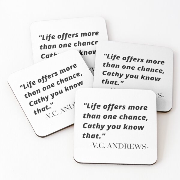 Item preview, Vc Andrews quotes stiker _amp_ .   designed and sold by Caffeineandcur.