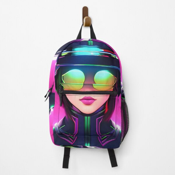 Item preview, The futuristic Fashionista - Neon Edition designed and sold by pixelated_echoes.