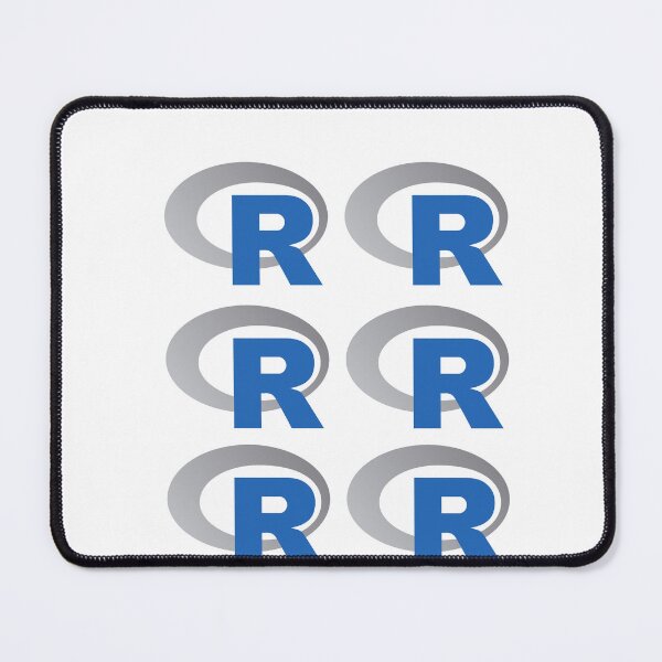 Item preview, R Language Logo 4x  designed and sold by Mr  Shy.