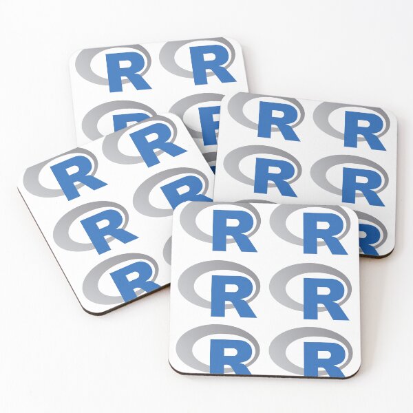 Item preview, R Language Logo 4x  designed and sold by Mr  Shy.