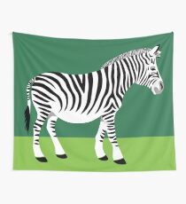 A zebra Z Wall Tapestry