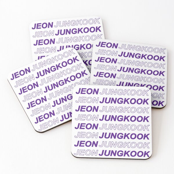 Item preview, JK // Jeon Jung-kook of BTS - word art designed and sold by hachidori shop.