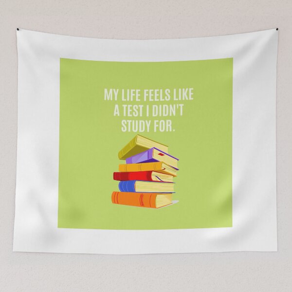 Item preview, My life feels like a test  designed and sold by ArtsOfWonder.
