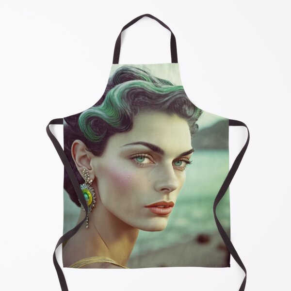 Item preview, Woman portrait, retro, futuristic designed and sold by jsebouvi.