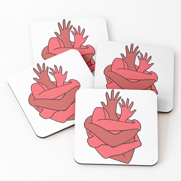 Item preview, heart of red hands  designed and sold by gaiadesanctis.