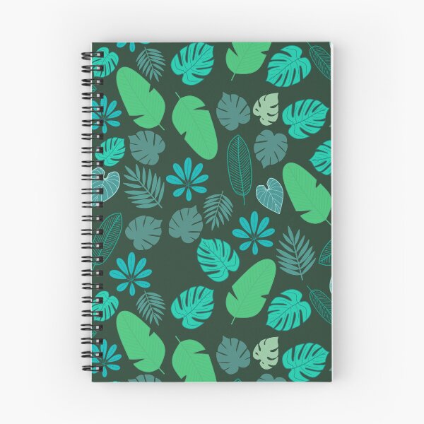 Item preview, tropical leaves dark pattern designed and sold by Mirumix9.