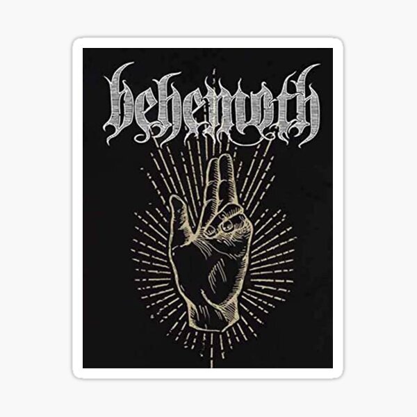 Behemoth Stickers for Sale | Redbubble