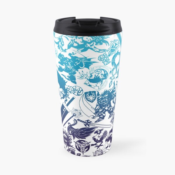Moogle-verse (blue) Travel Mug
