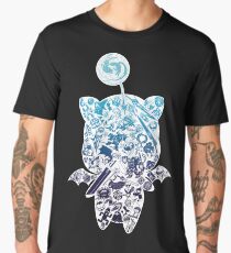 Moogle-verse (blue) Men's Premium T-Shirt