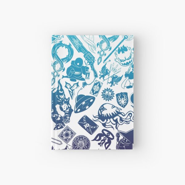 Moogle-verse (blue) Hardcover Journal
