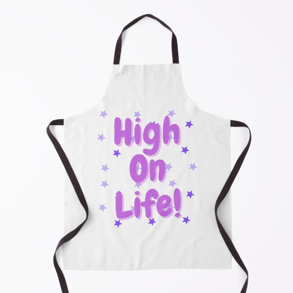 Item preview, High on life! - Positivity quotes designed and sold by Happier-Futures.