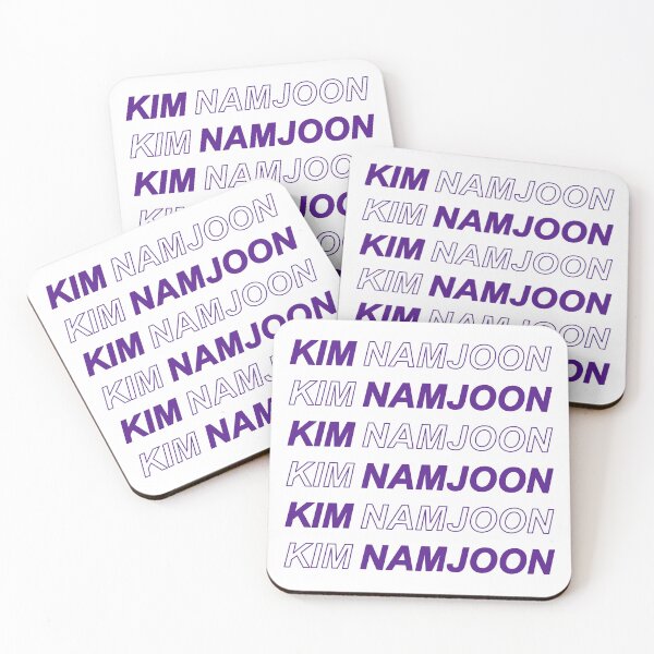 Item preview, RM // Kim Nam-joon of BTS - word art designed and sold by hachidori shop.