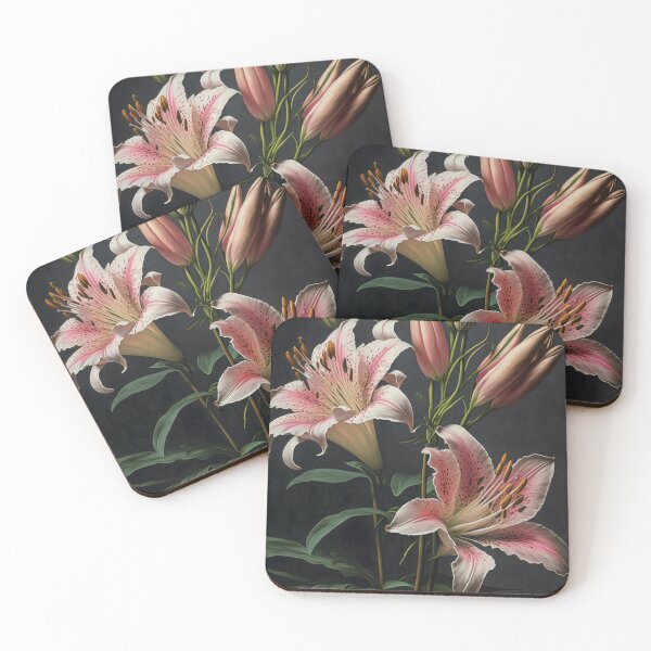 Item preview, Stargazer Lily Flowers designed and sold by Vanover Designs.