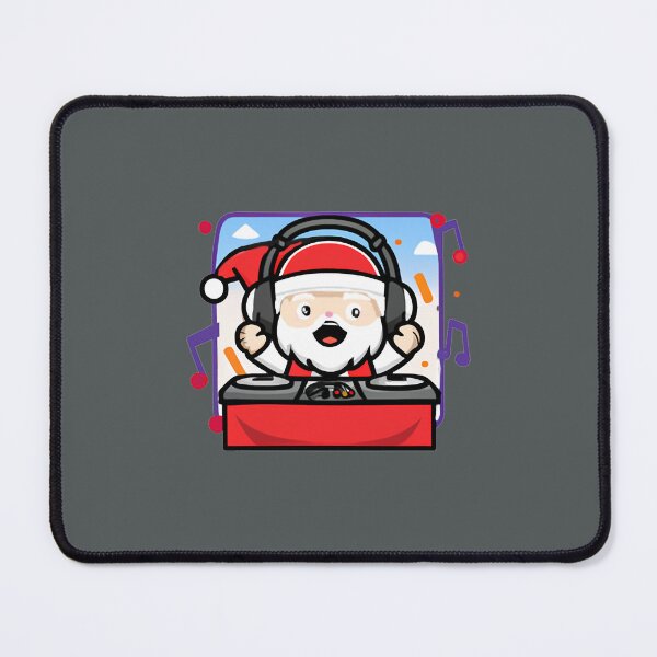 Item preview, DJ Santa, kawaii designed and sold by Taniyahmartin.