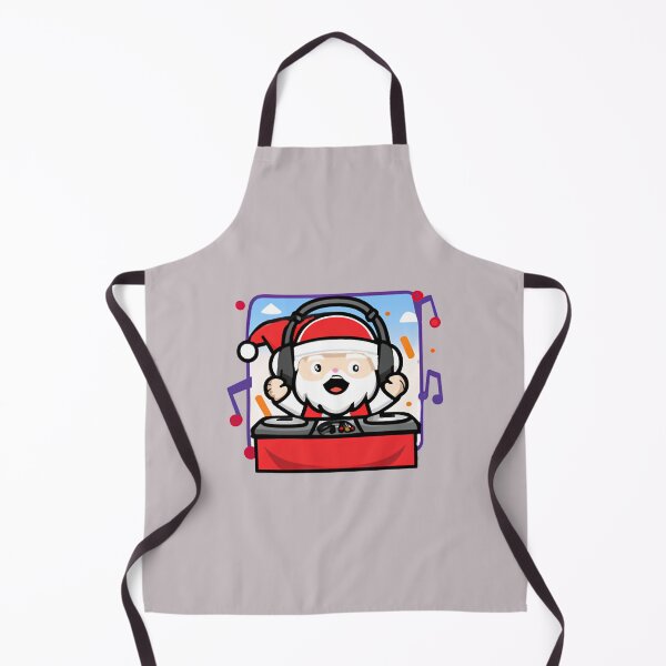 Item preview, DJ Santa, kawaii designed and sold by Taniyahmartin.