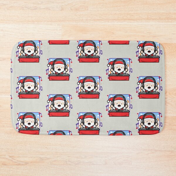 Item preview, DJ Santa, kawaii designed and sold by Taniyahmartin.