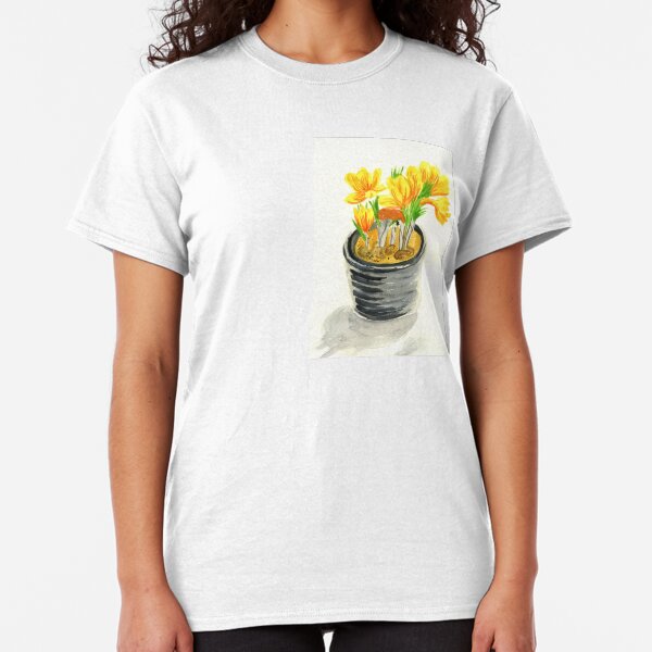 Yellow flowers Classic T-Shirt