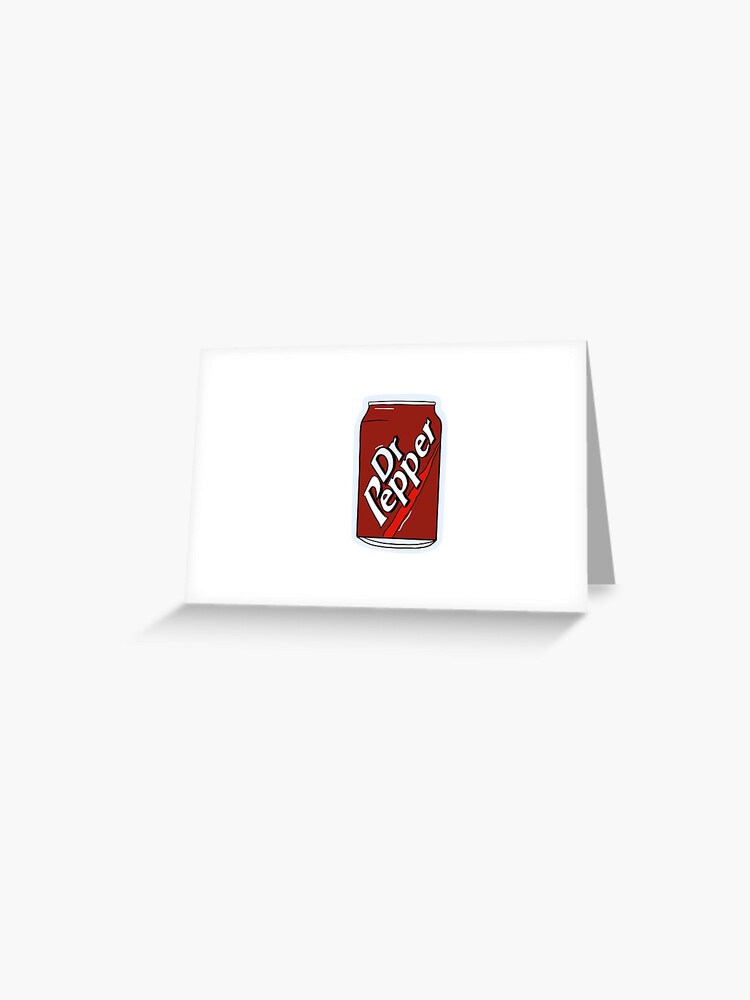 Bottle of Dr pepper