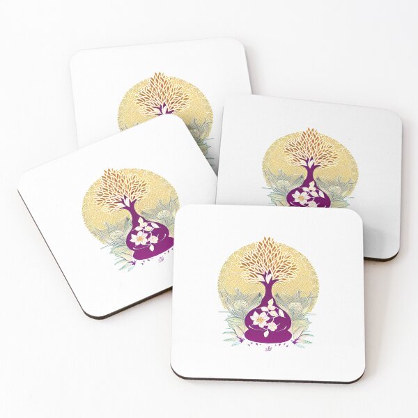 Item preview, gold tree designed and sold by GreenBubble - Shop and reforest.