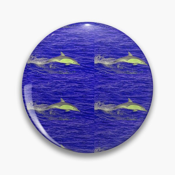 Item preview, Cute Dolphin Jumping and Playing  Watercolour Digital Painting designed and sold by getlyart.