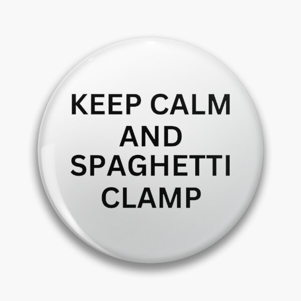 Item preview, Keep Calm And Spaghetti Clamp  designed and sold by mystylecorner.