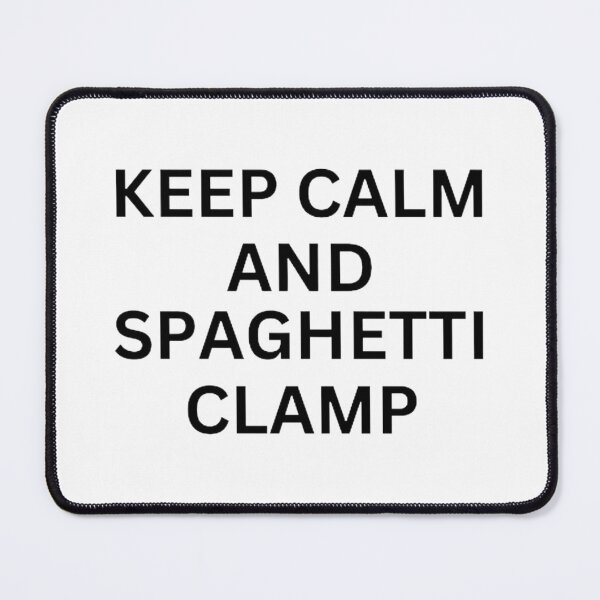 Item preview, Keep Calm And Spaghetti Clamp  designed and sold by mystylecorner.