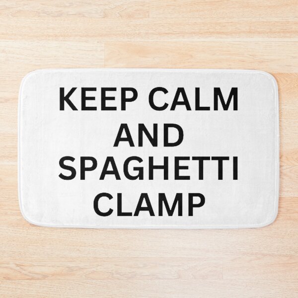 Item preview, Keep Calm And Spaghetti Clamp  designed and sold by mystylecorner.