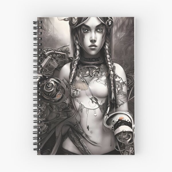 Item preview, Cyberpunk Mechanics Girl designed and sold by JanL1989.