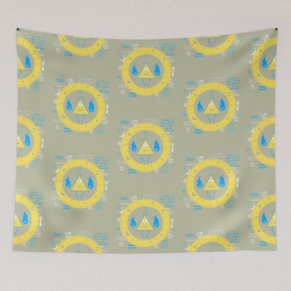 Item preview, Gravity Falls - Bill Cipher Zodiac designed and sold by Taniyahmartin.