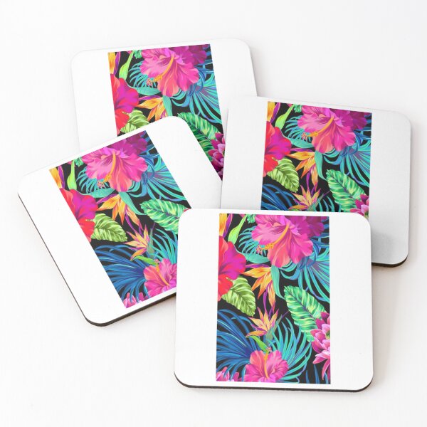 Item preview, Vinilo o funda para iPhone Drive You Mad Hibiscus Pattern designed and sold by Flookae.
