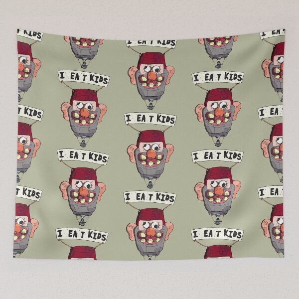 Item preview, gravity falls i eat kids balloon designed and sold by Taniyahmartin.