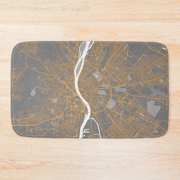 Item preview, Budapest City Map of Hungary - Bauhaus designed and sold by deMAP.