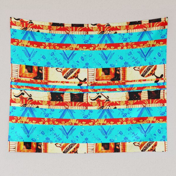 Item preview, Antique Wallpaper and Tile Stripe Pattern #5 designed and sold by ViscountBlip.