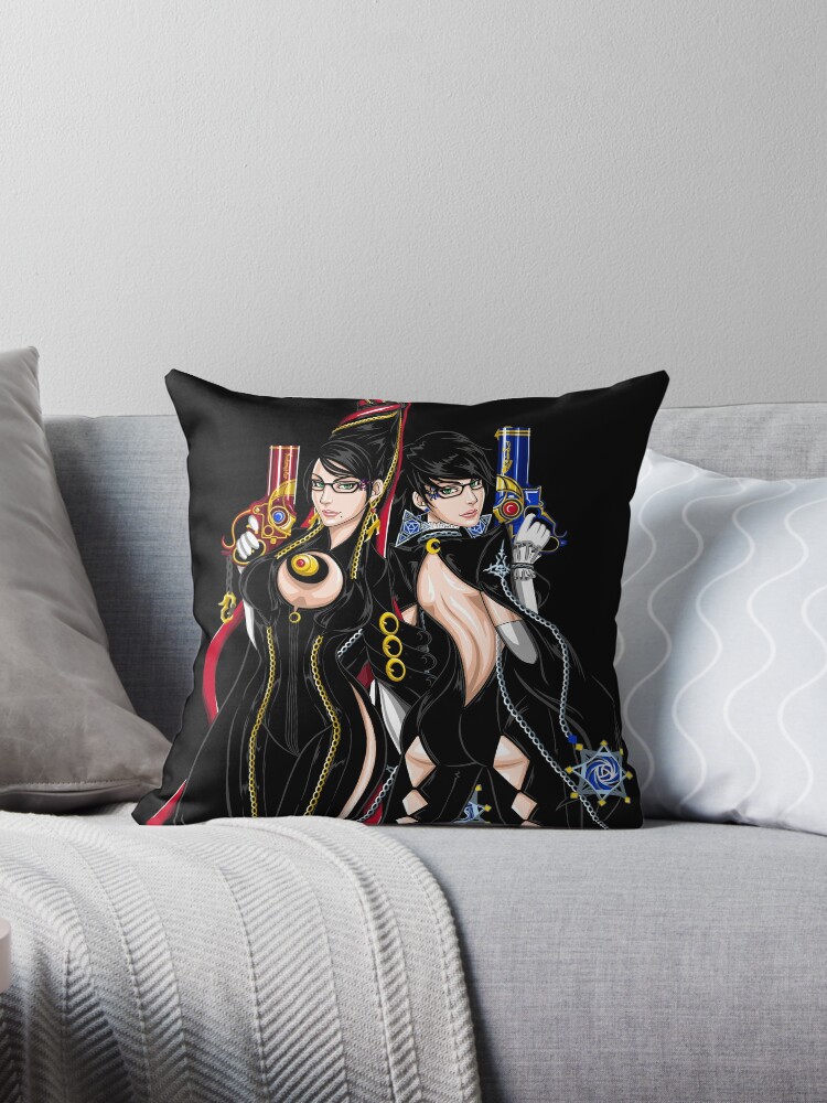 "Bayonetta - Umbra Witch - A" Throw Pillow By Seviesphere | Redbubble