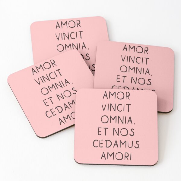 Item preview, Amor vincit omnia, et nos cedamus amori designed and sold by Fransyn.
