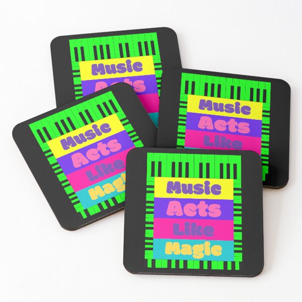 Item preview, Music Acts Like Magic Quote Graphic designed and sold by MotionWaves.