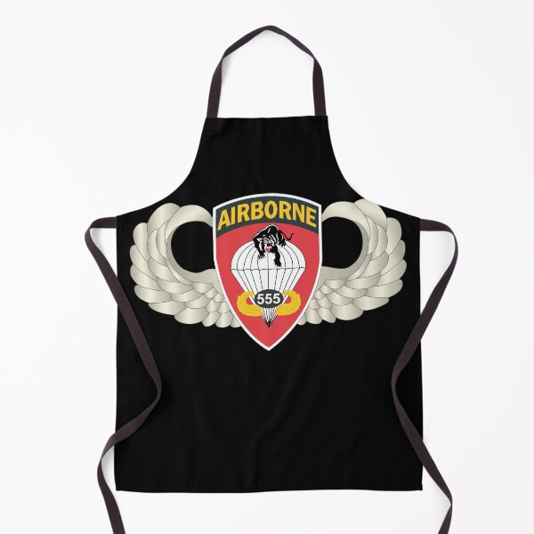 Item preview, Army - Airborne Badge - 555th Parachute Infantry Bn - SSI X 300 designed and sold by Military Insignia Products.