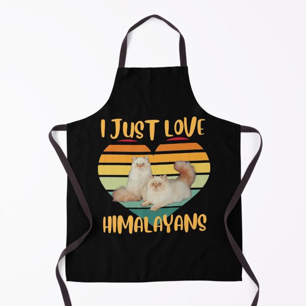 Item preview,  Two gorgeous Himalayan cats with a retro sunset backdrop. designed and sold by BluePlanetMerch.