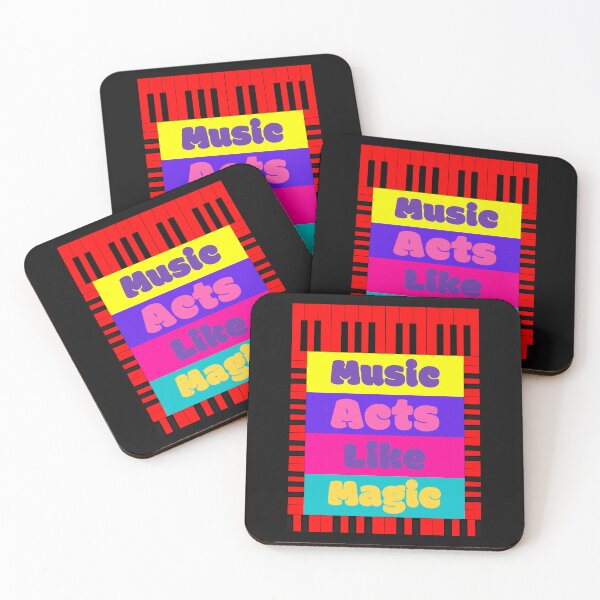 Item preview, Music Acts Like Magic Quote Graphic designed and sold by MotionWaves.