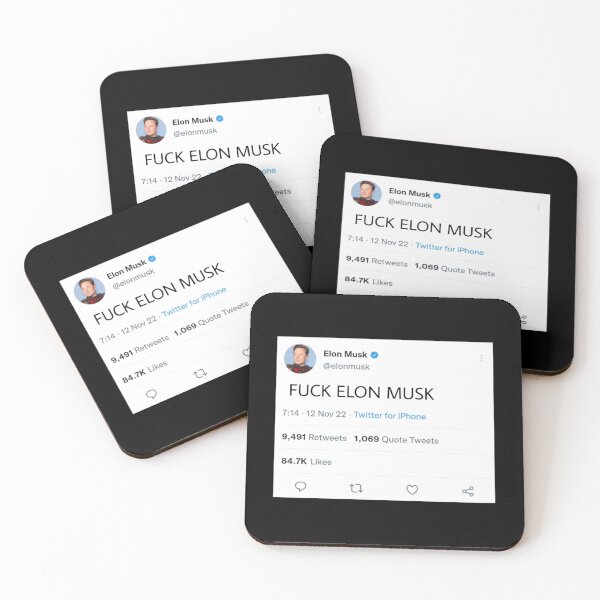Item preview, Fuk Elon Musk    designed and sold by Flookae.
