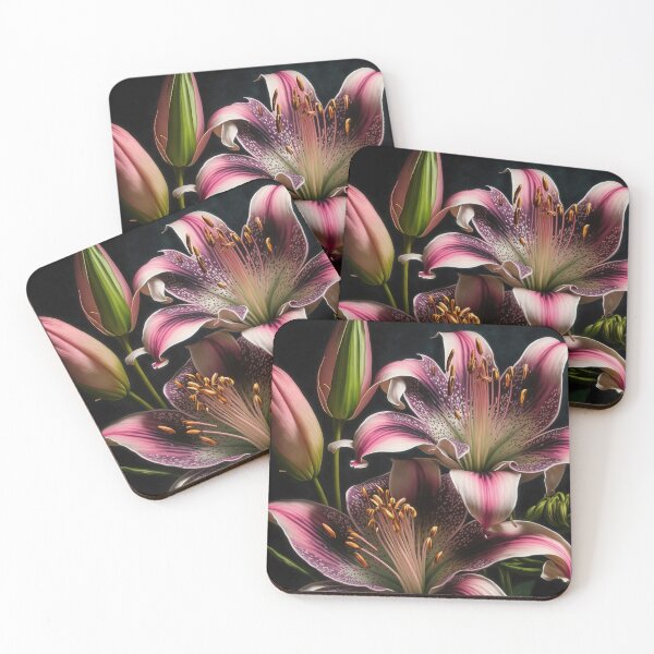 Item preview, Stargazer Lily Flowers designed and sold by Vanover Designs.