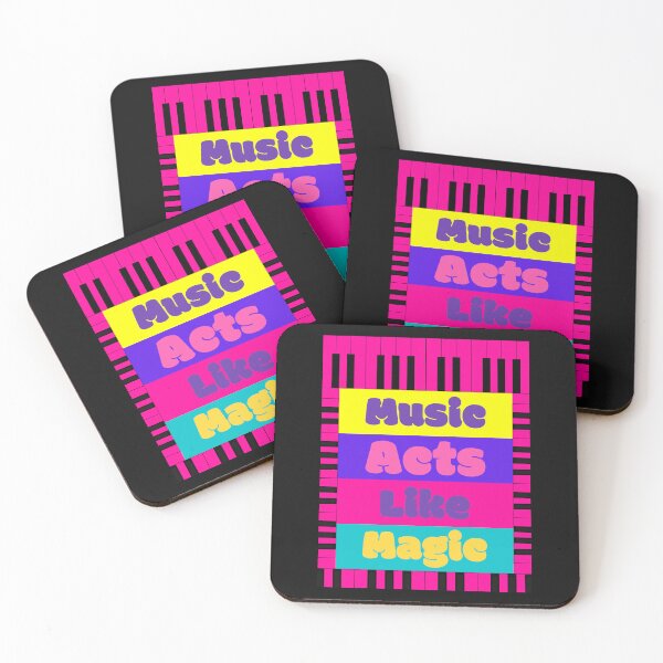 Item preview, Music Acts Like Magic Quote Graphic designed and sold by MotionWaves.