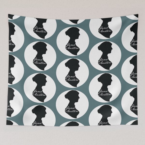 Item preview, Jane Austen silhouette designed and sold by CastlesClassics.