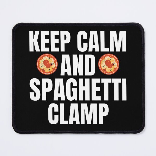 Item preview, Keep Calm And Spaghetti Clamp designed and sold by mystylecorner.