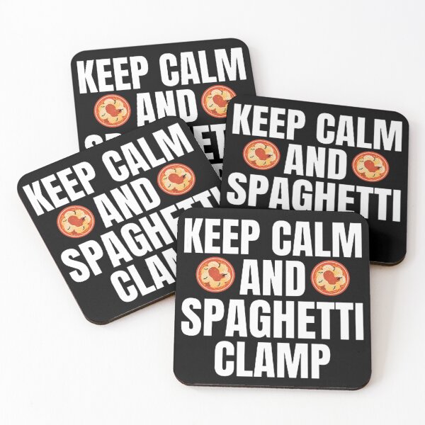 Item preview, Keep Calm And Spaghetti Clamp  designed and sold by mystylecorner.