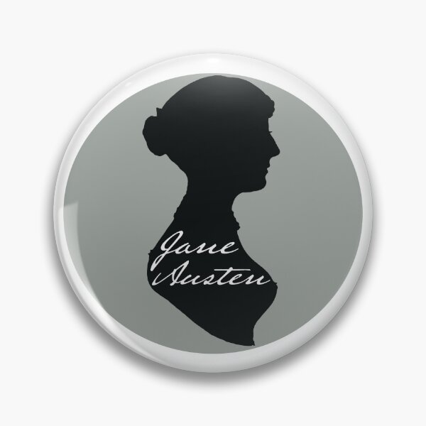 Item preview, Jane Austen silhouette designed and sold by CastlesClassics.