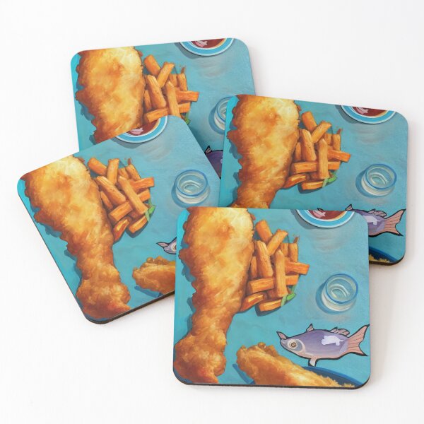 Item preview, Fish and Chips I designed and sold by TheGardenArtist.