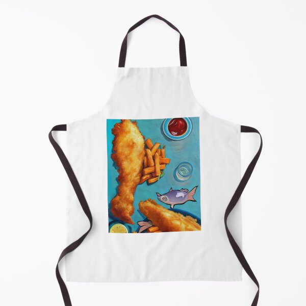 Artikelvorschau, Fisch und Chips I entworfen und verkauft von TheGardenArtist.