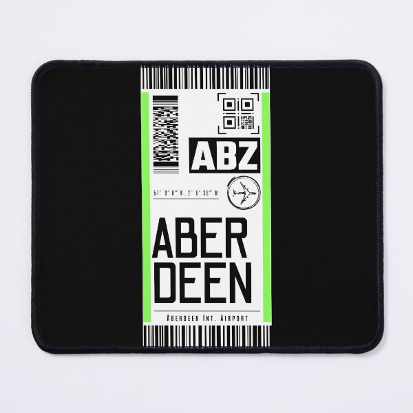 Item preview, ABERDEEN ABZ classic luggage tag airport stickers designed and sold by LeddsoDello.